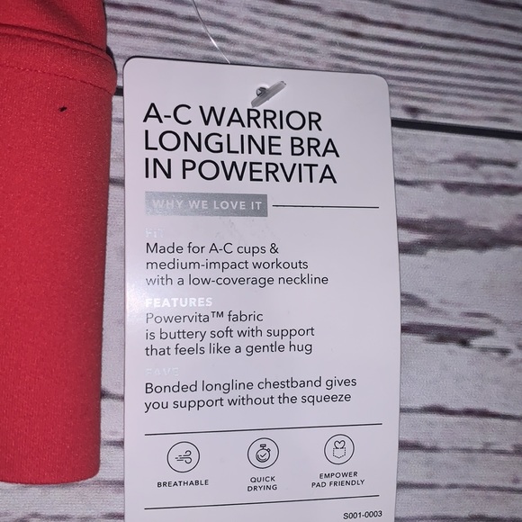 ❤️Athleta Warrior Longline Bra❤️ - Picture 4 of 7